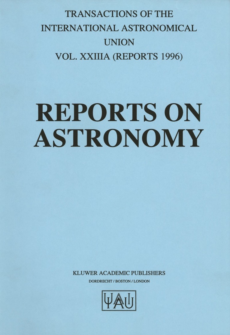 Immo Appenzeller - Reports on Astronomy, Inbunden