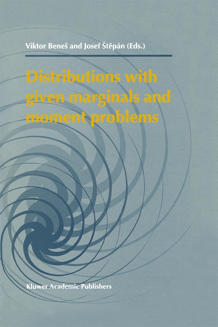 Distributions with given Marginals and Moment Problems 1
