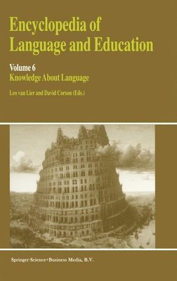 Leo Van Lier, P. Corson - Knowledge About Language, Inbunden