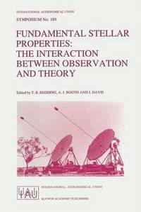bokomslag Fundamental Stellar Properties: The Interaction Between Observation and Theory