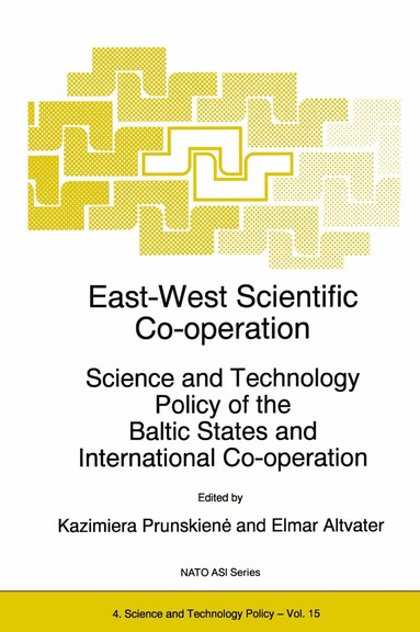 Kazimiera Prunskiene, Elmar Altvater - East-West Scientific Co-operation, Inbunden