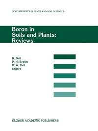 bokomslag Boron in Soils and Plants: Reviews