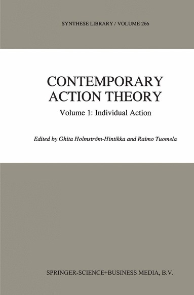 bokomslag Contemporary Action Theory Volume 1: Individual Action