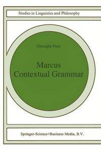 bokomslag Marcus Contextual Grammars