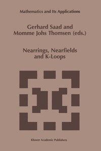 bokomslag Nearrings, Nearfields and K-Loops