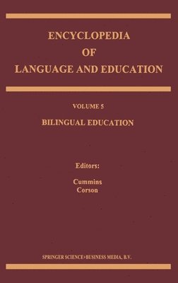 Jim Cummins, P. Corson - Bilingual Education, Inbunden