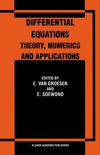 bokomslag Differential Equations Theory, Numerics and Applications