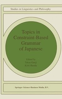 bokomslag Topics in Constraint-Based Grammar of Japanese
