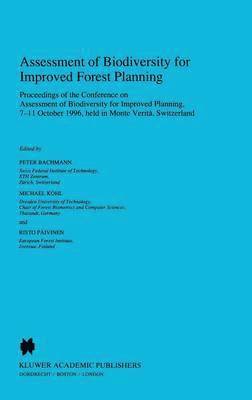 bokomslag Assessment of Biodiversity for Improved Forest Planning