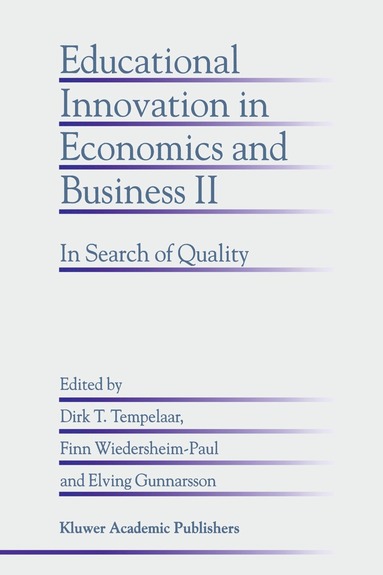 bokomslag Educational Innovation in Economics and Business II