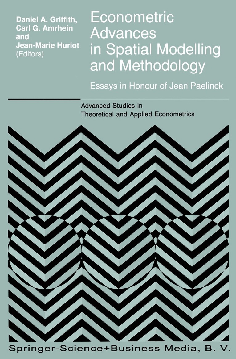 Daniel A. Griffith, C. Amrhein, Jean-Marie Huriót - Econometric Advances in Spatial Modelling and Methodology, Inbunden