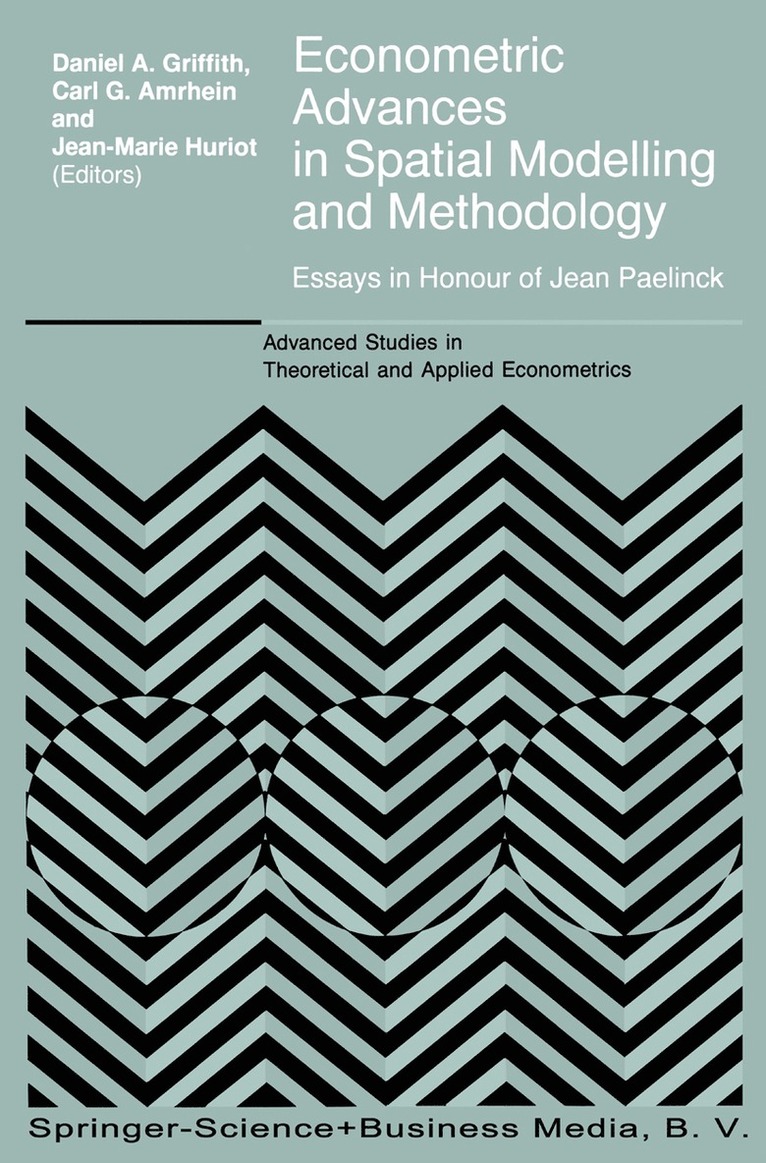 Econometric Advances in Spatial Modelling and Methodology 1