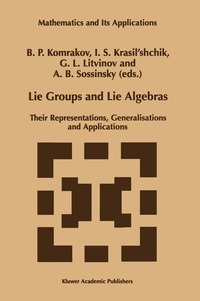 bokomslag Lie Groups and Lie Algebras