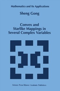 bokomslag Convex and Starlike Mappings in Several Complex Variables