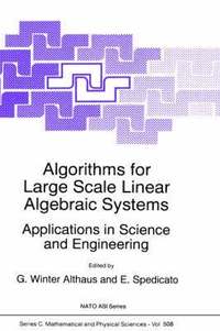 bokomslag Algorithms for Large Scale Linear Algebraic Systems: