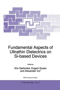 bokomslag Fundamental Aspects of Ultrathin Dielectrics on Si-based Devices