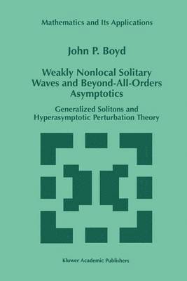 Weakly Nonlocal Solitary Waves and Beyond-All-Orders Asymptotics 1