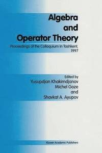 bokomslag Algebra and Operator Theory