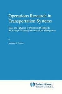 bokomslag Operations Research in Transportation Systems