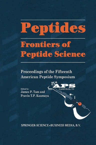 James P. Tam, Pravin T.P. Kaumaya - Peptides, Inbunden