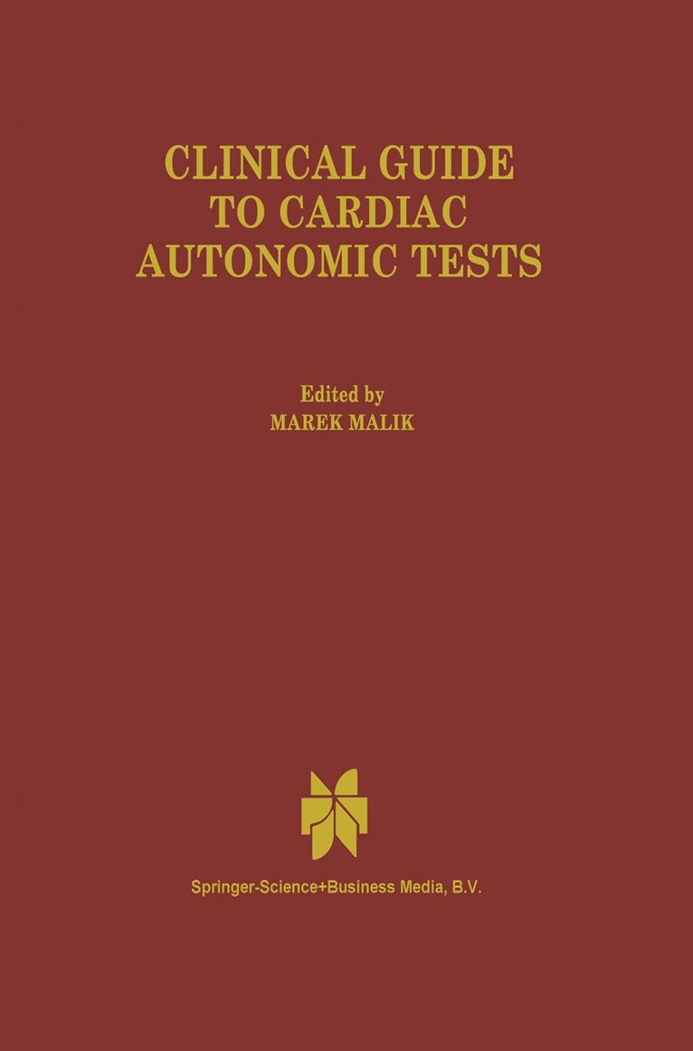 Marek Malik, M. Malik - Clinical Guide to Cardiac Autonomic Tests, Inbunden