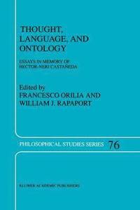 bokomslag Thought, Language, and Ontology