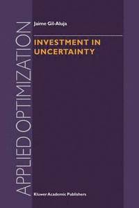 bokomslag Investment in Uncertainty