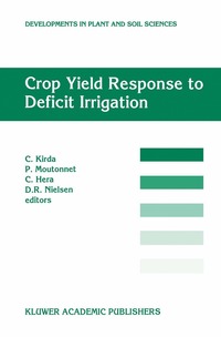 bokomslag Crop Yield Response to Deficit Irrigation