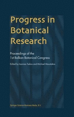 bokomslag Progress in Botanical Research: 1st Proceedings of the Balkan Botanical Congress