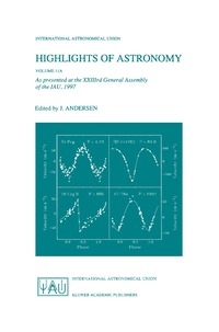 bokomslag Highlights of Astronomy, Volume 11A