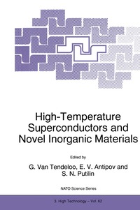 bokomslag High-Temperature Superconductors and Novel Inorganic Materials