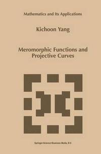 bokomslag Meromorphic Functions and Projective Curves