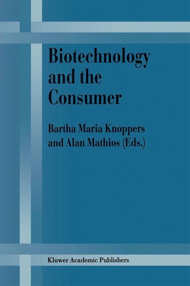 bokomslag Biotechnology and the Consumer