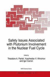 bokomslag Safety Issues Associated with Plutonium Involvement in the Nuclear Fuel Cycle