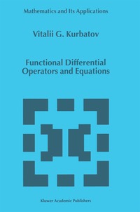 bokomslag Functional Differential Operators and Equations