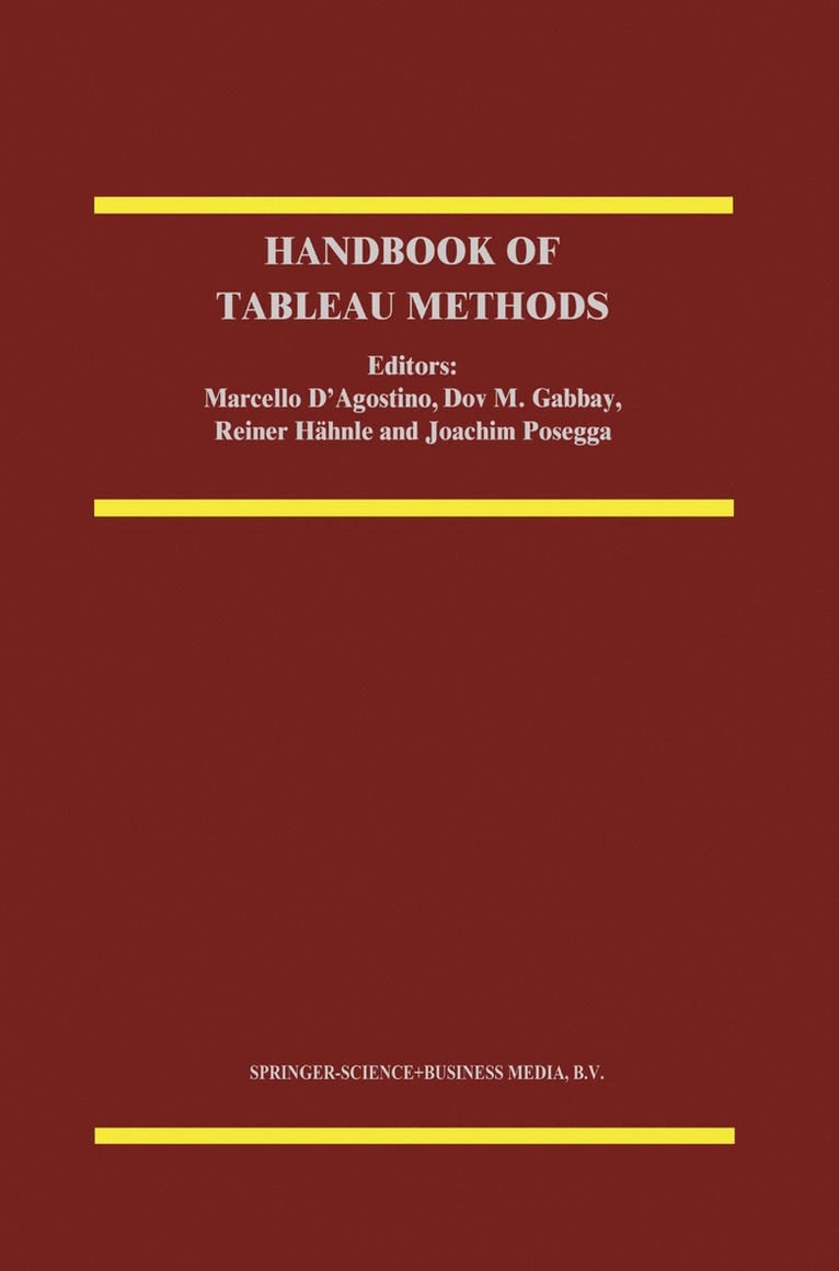 Handbook of Tableau Methods 1