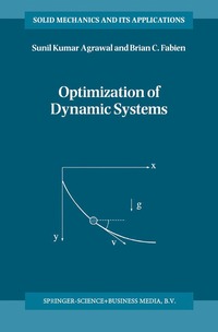 bokomslag Optimization of Dynamic Systems