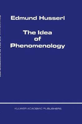 The Idea of Phenomenology 1