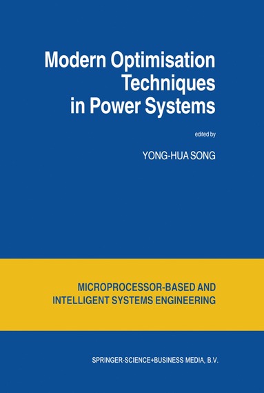 bokomslag Modern Optimisation Techniques in Power Systems