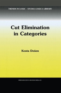 bokomslag Cut Elimination in Categories