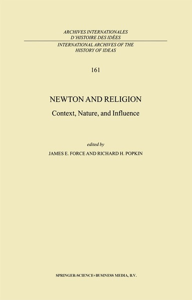 J.E. Force, R.H. Popkin - Newton and Religion, Inbunden