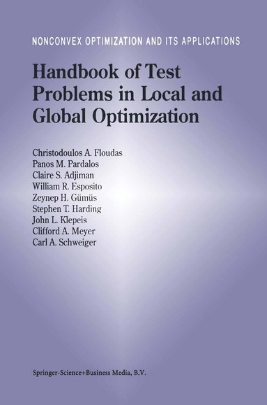 bokomslag Handbook of Test Problems in Local and Global Optimization