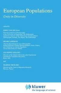 bokomslag European Populations: Unity in Diversity