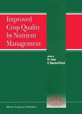 Improved Crop Quality by Nutrient Management 1