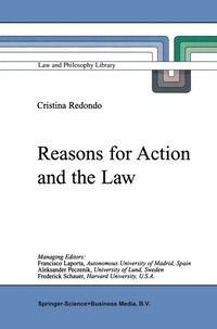 bokomslag Reasons for Action and the Law