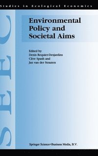 bokomslag Environmental Policy and Societal Aims