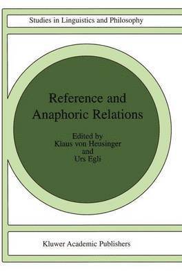 Reference and Anaphoric Relations 1