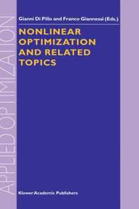 bokomslag Nonlinear Optimization and Related Topics