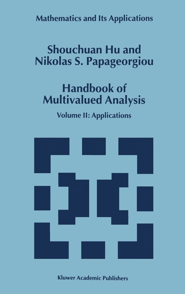 Handbook of Multivalued Analysis 1