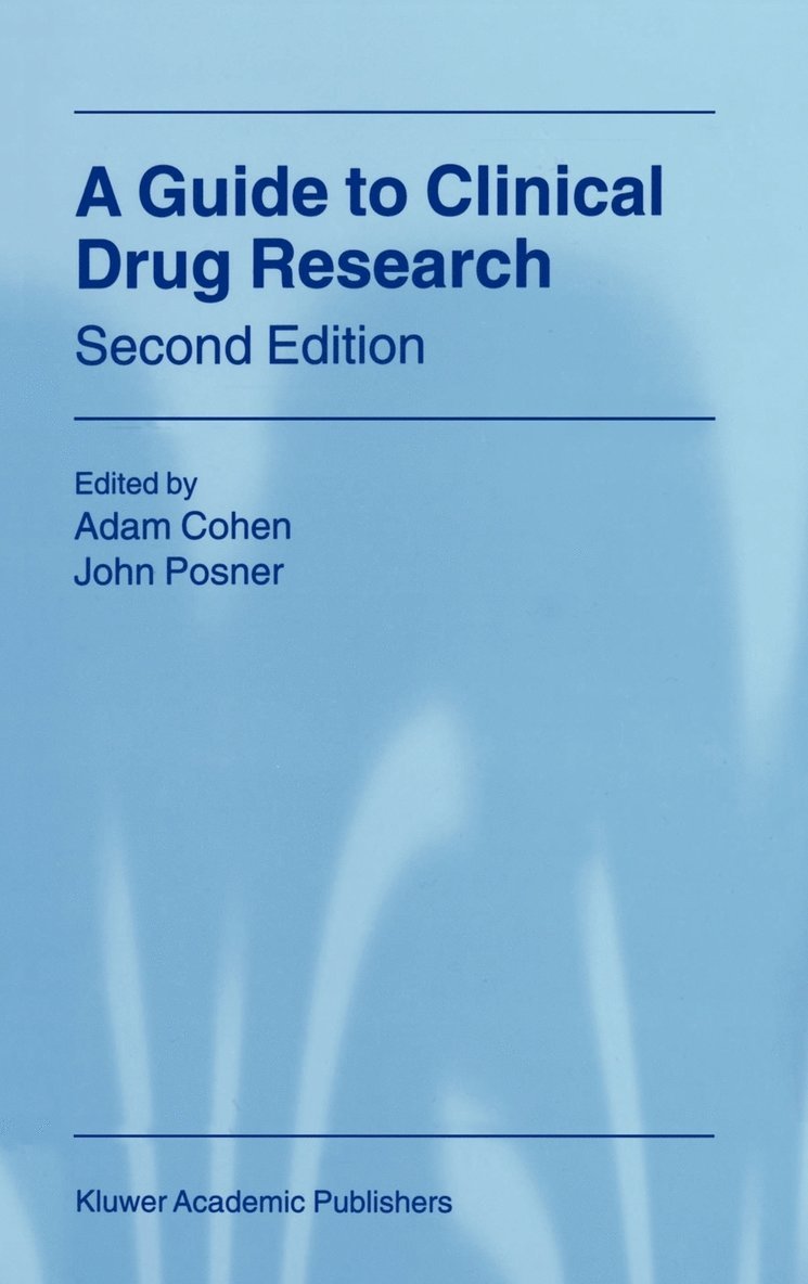 A Guide to Clinical Drug Research 1
